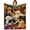 Dog, variant on Chicken Gift for Women Chicken Lovers Stuff Cute Floral Chickens Print Throw Blanket Soft Lightweight Plush Bedding Chickens Blanket for Women Men Adults Sofa Couch Bedroom Home Decoration 50"X40"