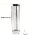 thumbnail image 4 of 1pc, BBQ Net Tube, Grill Basket, Barbecue Bag, For Fish, Vegetables, And More, Barbecue Tool, Kitchen Gadgets, Kitchen Accessories, Home Kitchen Items, Outdoor Decor, 4 of 4