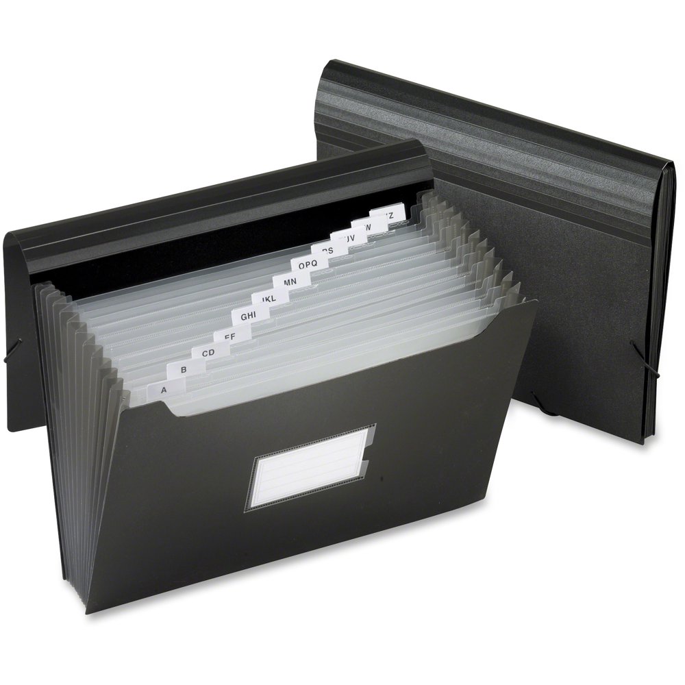 Pendaflex, PFX82013, 13pocket Jumbo Expanding File, 1 Each, Black