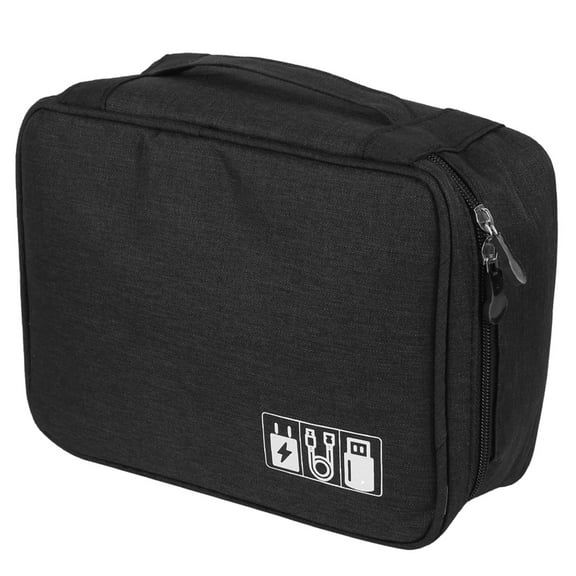 Duety Earphone Cable USB Charger Tidy Organizer Storage Bag Travel Case Pouch Portable