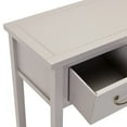 thumbnail image 4 of SAFAVIEH Cindy Contemporary Nautical Console w/ 3 Storage Drawers, Quartz Grey, 4 of 5
