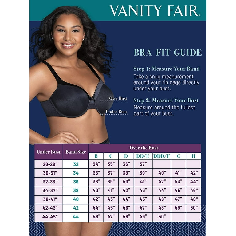 Vanity Fair Women's Illumination Full Figure Underwire Bra 76338