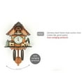 thumbnail image 4 of simhoa Vintage Decorative Clock Hanging Wood Clock Farmhouse Home Décor, 4 of 8