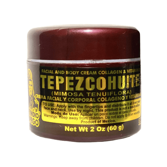 Crème de Nuit DEL INDIO PAPAGO avec Tepezcohuite 60gr/ 2,0fl Oz