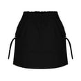 thumbnail image 5 of Spring Break Women Cargo Skirt Summer,GaThRRgYP Fashion Women Casual Buttocks Short Skirt Solid Work Skirt with Pocket, 5 of 6