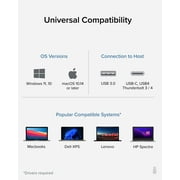 Plugable USB C to HDMI Adapter, Universal Video Graphics Adapter for USB 3.0 and USB-C Macs and Windows
