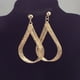 thumbnail image 3 of Qarigey Pendientes colgantes para mujer y niña, aretes colgantes en forma de gota, accesorios para fiesta de boda Ropa, zapatos y accesorios Miscelánea oro, 3 of 4