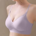 thumbnail image 2 of OVAFBAU Maternity Nursing Bras for Breastfeeding Wirefree Push Up Breathable Jelly Comfortable Daily Nursing Maternity Underwears, 2 of 7