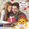 thumbnail image 4 of Taco de regalo hecho a mano a ganchillo romántico para marido o mujer, 4 of 7