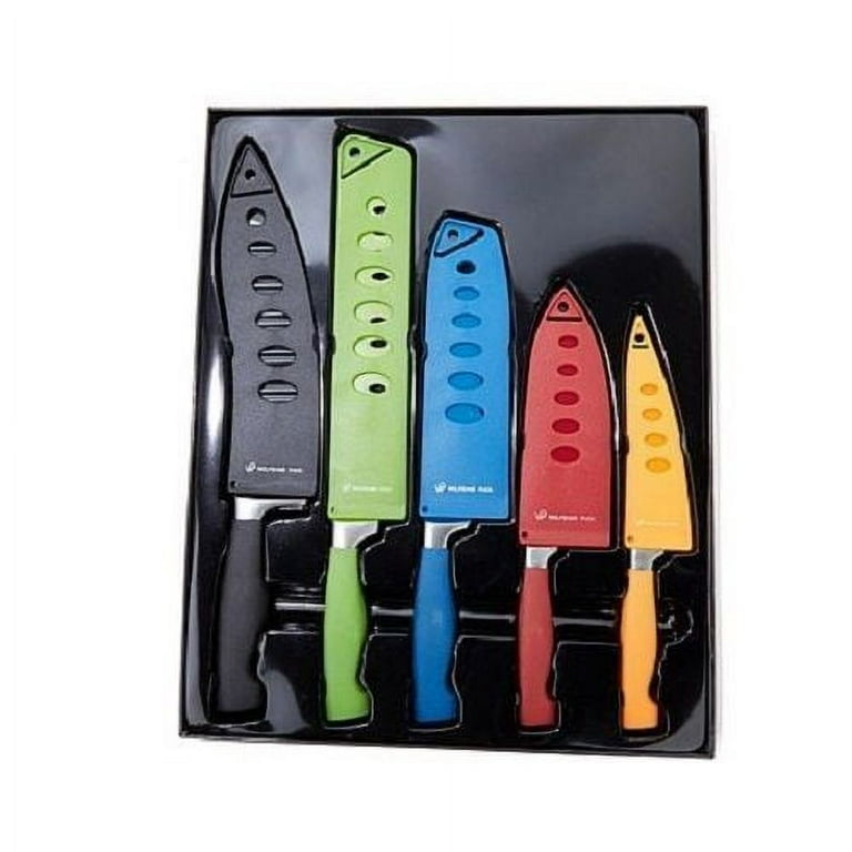  Wolfgang Puck 10-Piece Colorful Nonstick Cutlery Knife Set Only  $24.99 Shipped (Reg. $39.95!)