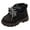 Z1-Black, variant on BOBOGOJP Toddler Little Boys Water Resistant Ankle Work Boots (Toddler/Little Kid) Brown for Size 7