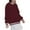 Red, variant on Baqcunre Women's Clothing, Womens Oversized Crewneck Long Sleeve Sweaters Color Block Striped Fall Casual Loose Knit Pullover Sweater Tops Valentines Day Gifts, 1Pc Sweater Red 4XL