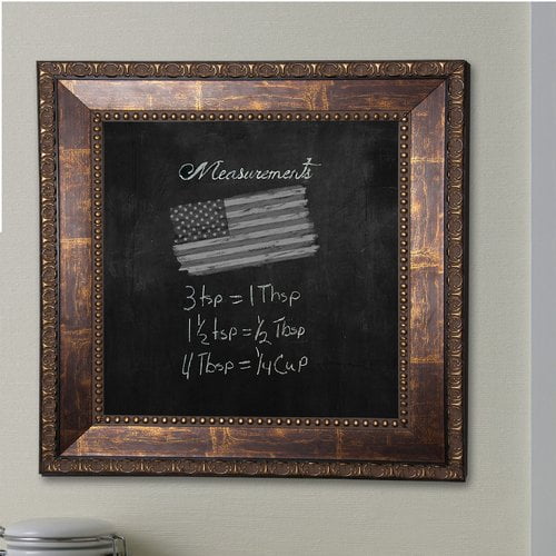 Rayne Mirrors Roman Copper Wall Mounted Chalkboard