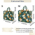 thumbnail image 2 of FORMRS Womens Corduroy Tote Bag Crossbody Shoulder Handbag with Pocket, Orange Fruit, 2 of 7