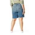 thumbnail image 3 of Levi Strauss Signature.™ Women's Plus Heritage High Rise 9-inch Shorts, 3 of 3