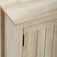 thumbnail image 4 of 70 inch Farmhouse TV Console with Side Doors - White Oak, 4 of 6