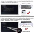 thumbnail image 3 of PS5 - Wireless Bluetooth Game Chatpad Keyboard, 47 Keys Keypad - Built-In Speaker &3.5mm Headset Audio Jack Compatible with DualSense Controller, 3 of 4