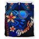 thumbnail image 4 of Islas Marshall Juego de cama personalizado - Vintage Tribal Mountain, 4 of 6