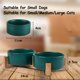 thumbnail image 2 of Laklulu Cuencos para mascotas,Juego de cuencos de cerámica para perros y gatos con soporte de madera para comida y agua,Cuencos antideslizantes para mascotas, 2 of 6