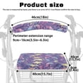 thumbnail image 6 of HELLHERO Dreamy Dolphin Seat & Back Covers Rollator Walker Seat Covers for Unisex Breathable Lightweight for The Elderly, 6 of 7
