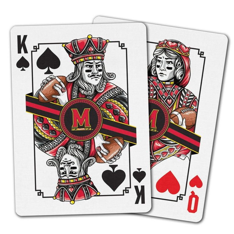 NCAA Maryland Terrapins Playing Cards - Deck of 52 Cards - Walmart.com