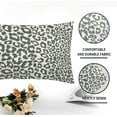 thumbnail image 2 of Gray Leopard Print Lumbar Pillow Covers 12x20 Inch Set of 2 Cheetah Animal Spots Rectangle Throw Pillows For Couch Farmhouse Square Pillow Cases Home Decor For Living Room Sofa Bed Porch Outdoor, 2 of 6