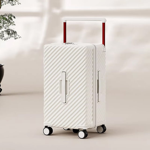 KLQDZMS maleta con ruedas cubierta de carrito de gran capacidad ABS + caja de embarque de PC 20 "22" 24 "26" 28 "30 pulgadas caja combinada equipaje