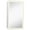 White, variant on Hamilton Hills Medicine Cabinet with Lighting Backlit Medicine Cabinet 16" x 26"