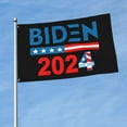 President Joe Biden Kamala Harris 2024 vote gift reelection Flag 3X5