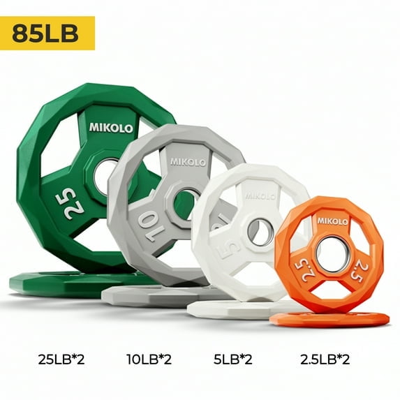 WEIGHT PLATES- 85LB