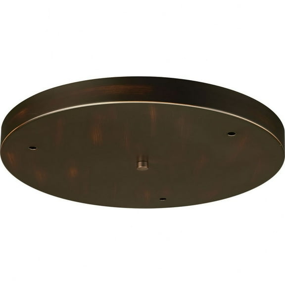Progress Lighting, Pendant Collection, 3-Light Pendant, Brushed Nickel, Steel, Antique Bronze, Dry Rated, 15.5" Width, 1.38" Height