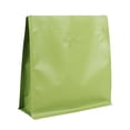 thumbnail image 2 of BAAGGNAA 110 Pack High Barrier Stand-Up Coffee Bean Bags with Vented Valve Matte Metallic Ziplock Heat-Sealable & Resealable Solid Color Pouches (Square,7.7*8 inch,1 lb,Avocado Green), 2 of 6