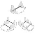 thumbnail image 3 of Acrylic Keyboard Display Stand Holder Mechanical Computer Stand Shelf for Desk Transparent Keyboards Storage Holder Tray, 3 of 4