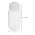 thumbnail image 2 of WEAVILUX 6Pcs Clear Plastic Reagent Bottles for Laboratory Experiments Mini Sample Containers With Lids 3.3X3.3X1.4In, 2 of 8