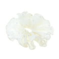 thumbnail image 5 of Unique Bargains 1 Pc Scrunchie Fashion Pearl Mesh Print Hair Elastics Yellow, 5 of 5