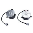 thumbnail image 4 of Zcargel 2PCS Radiator Cooling Fan Motors Front Assembly, Replace OE 16363-20400 1636320400, for Lexus RX400h 3.3L 2006-2008 & for Toyota Highlander 3.3L 2006-2007, Durable Metal Engine Cooling, 4 of 12