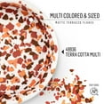 thumbnail image 5 of (2 pack) FolkArt Terrazzo Flakes Color Chips, Terra Cotta Multi, 2.47 oz, 5 of 12