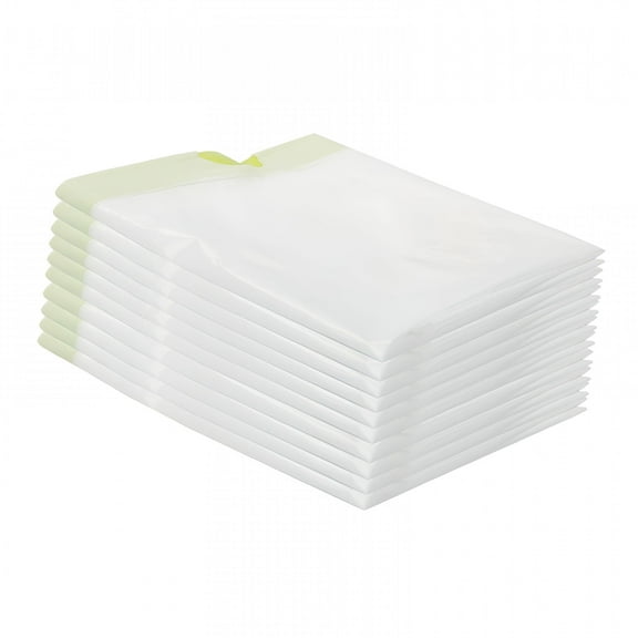 QARUN Bedside Commode Liners Toilet Bags Drawstring Bag with Absorbent Pad Waterproof 53cmx38cm 15 Pieces