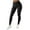 Black, variant on KDFJPTH Womens Pants No Front Seam Leggings Ruched High Waist Yoga Pants for Women