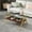 Transparent, variant on Modern Gray Glass Design / Ideal for Living Spaces / Sturdy Metal Leg Support
