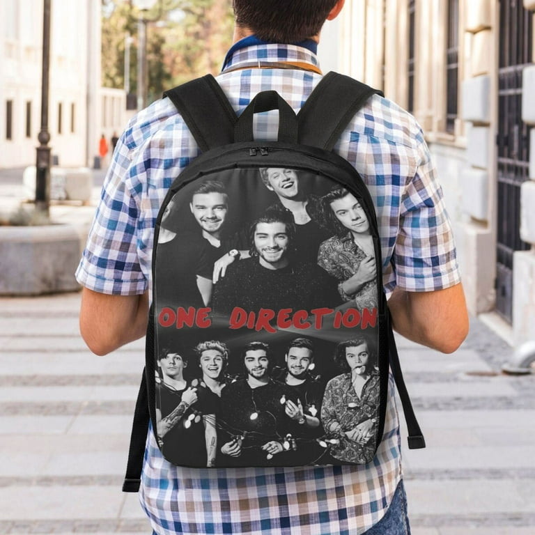 1d One Direction Backpack Book Bags Casual Daypack For