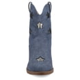 thumbnail image 6 of Journee Womens Underwood Western Star Detail Pointed Toe Cuban Heel Casual Comfort Ankle Booties, Widths Available, 6 of 9