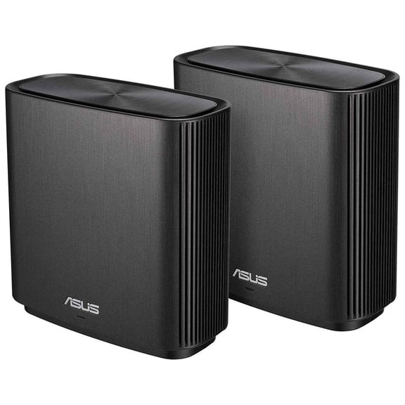 Router Inalambrico Asus ZENWIFI AC CT8 AC3000 Tri Banda 2 Pack Negro