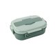 thumbnail image 1 of Fiambrera Contenedor de comida 3 Rejillas Fiambrera Trabajo Picnic Accesorios de cocina Snack A prueba de fugas Almacenamiento Microondas Organizadores de utensilios de cocina Verde/3 rejillas Bewildely HA083044-02, 1 of 6