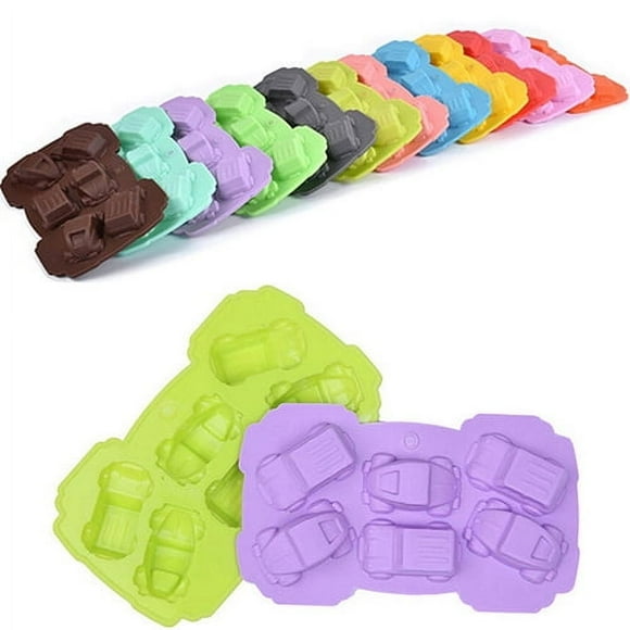 Moule en Silicone pour Voiture Mini Fondant Gâteau Chocolat Décor Pâtisserie DIY