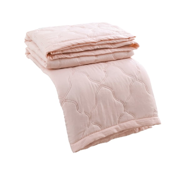 Cool Summer Bed Quilt - Super Soft, Breathable Double-Sided Duvet with Classic Stitching, Washable, Lightweight for All Seasons, Perfect for Enhance Comfort