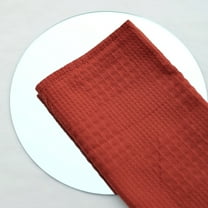 Nvzi 4 pieces of Red cloth napkins, 15×15 inches, square napkins, banquet table napkins, washable. Reusable plaid napkins for environmentally friendly daily use