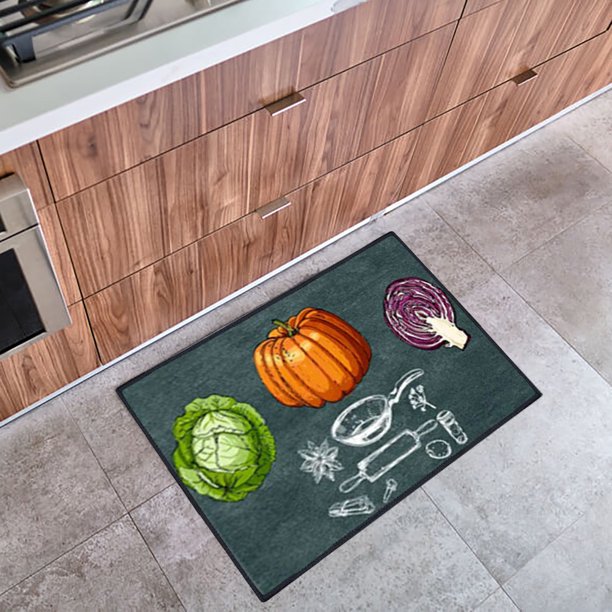 ZHIYU Kitchen Carpet Floor Mat Simple Modern Living Room Carpet Door