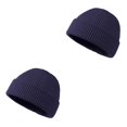 thumbnail image 3 of Guardurnaity Sombreros para mujer, accesorio de ropa, cubierta para el cabello, gorros de invierno flexibles y cómodos, gorro de punto Unisex Type2 NO2, 3 of 6