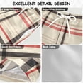 thumbnail image 2 of FORMRS Boys Swim Trunks Quick Dry Mesh Liner Boardshorts Sizes XS-XL, Black Tartan, 2 of 7